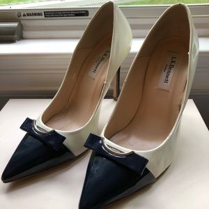 L.K.Bennett Fran Patent Leather Heels